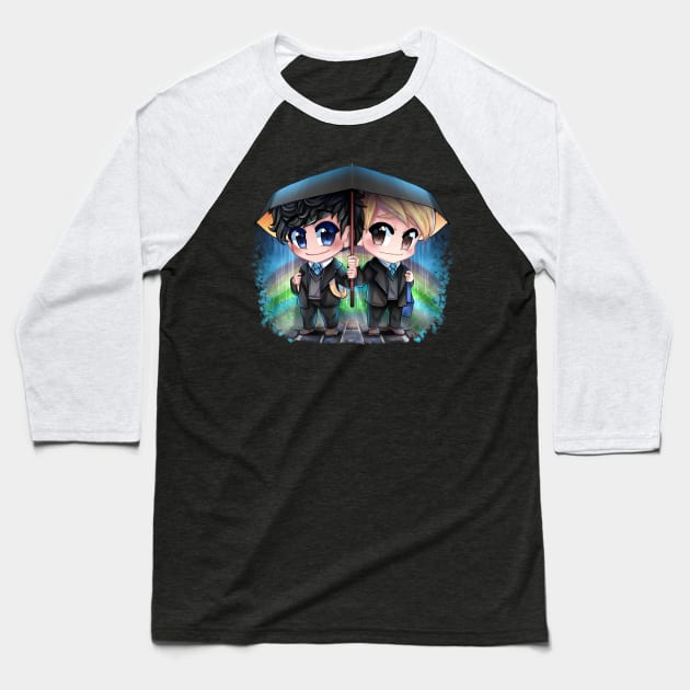 Under the Rainbow Baseball T-Shirt by Yunuyei's Store